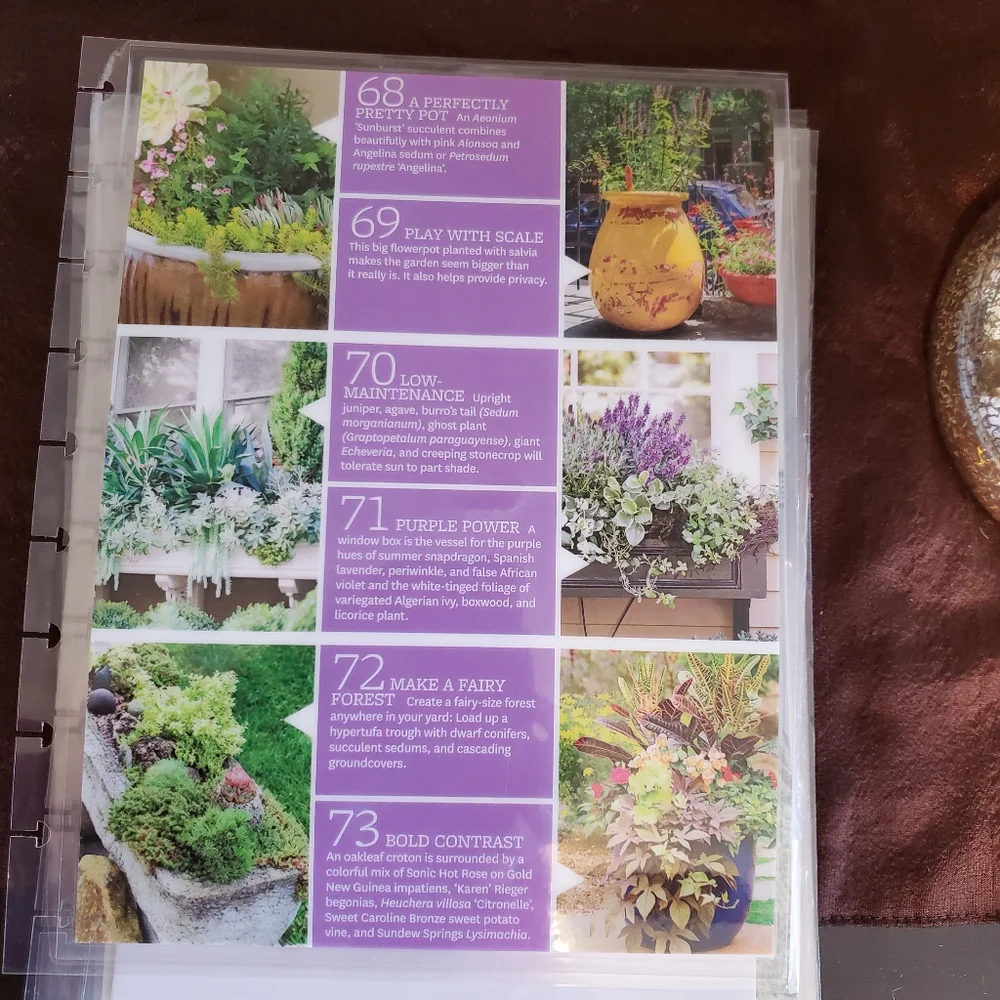 Homemade cover for your Classic size Disc Bound Planner Amanda